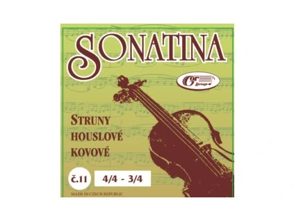 GORSTRINGS SONATINA č.11 houslová kusová struna E