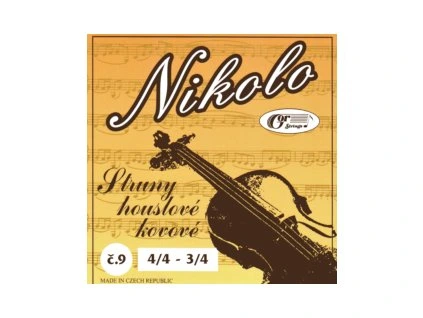 GORSTRINGS NIKOLO č.9 housle kusová struna E