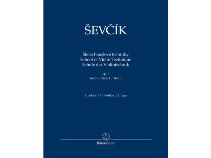 ševčík op.1 sešit 1