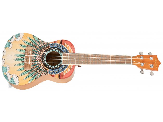 koncertní ukulele bamboo sunshine 23 zdarma obal a trsátko