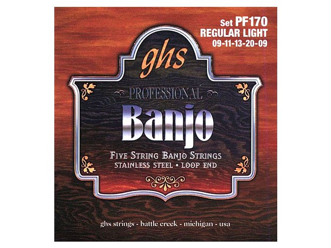 GHS PF170 struny banjo 009