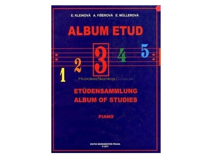 Kleinová, Fišerová - Album Etud III