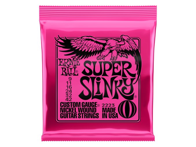 P02223  Struny elektrická kytara Ernie Ball jedny z nepoužívanějších strun současnosti.