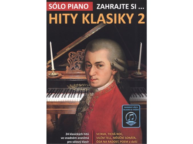 hity klasiky 2 pro klavír solo piano ve snadném slohu