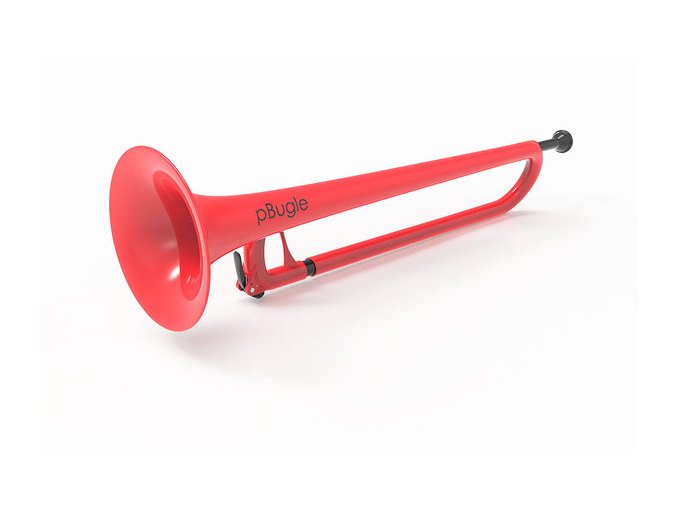 pBugle Fanfare červená plastová včetně nátrubku 1