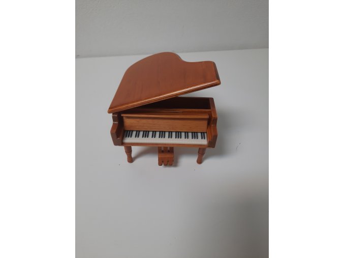 dárek pro muzikanta miniatura klavíru křídla