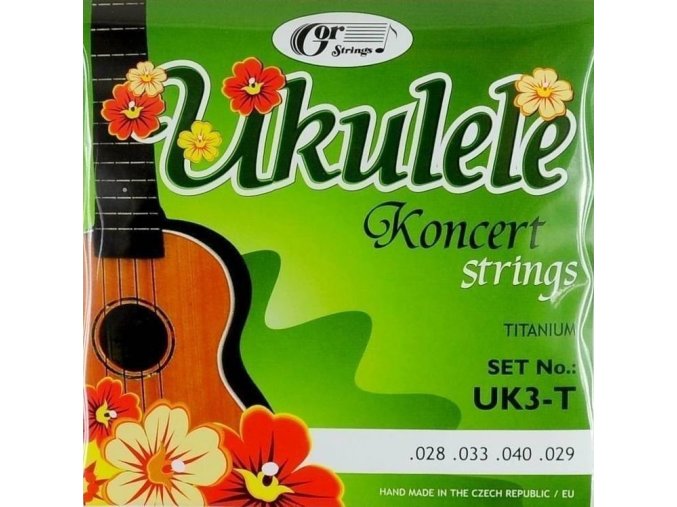 Gorstrings UK3 T struny koncertní ukulele