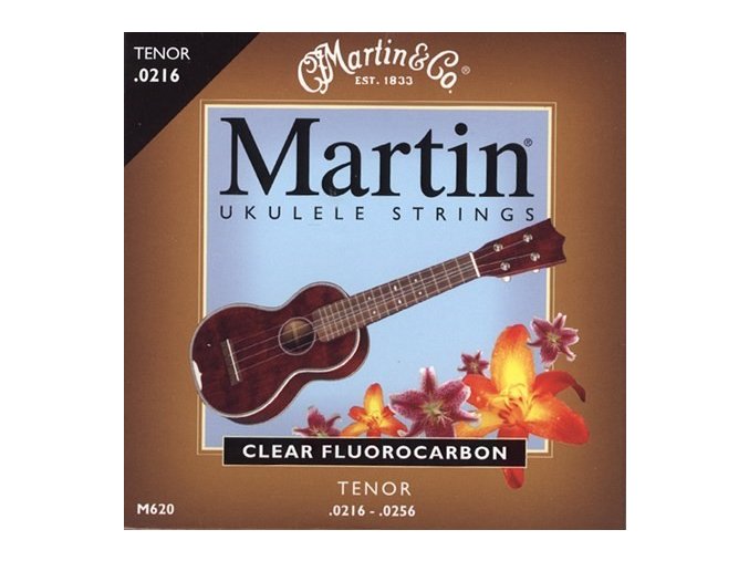 MARTIN struny pro tenorové ukulele M620 fluorocarbon 1