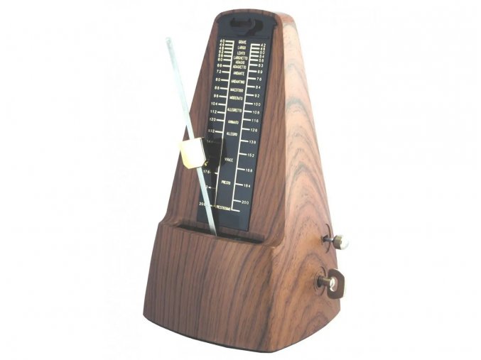 metronom mechanický imitace dřeva fzone fm 315w light wood