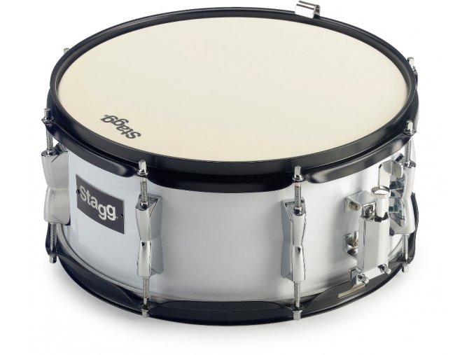 Stagg MASD-1306, pochodový buben rytmický 13" x 6", bílý