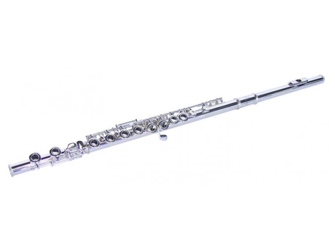 Dimavery QP-10 C flétna příčná, postříbřená, předsunutá G klapka,