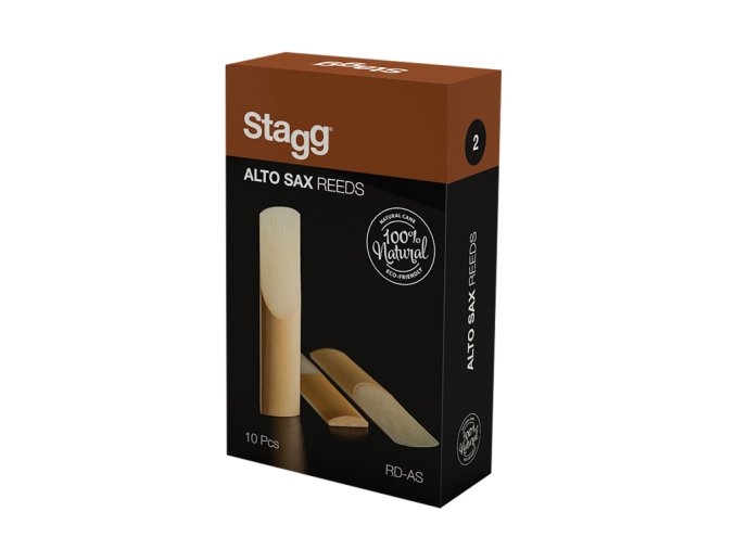 Stagg RD-AS 2, plátky pro alt saxofon, 10 ks