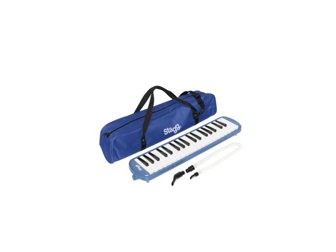 Stagg MELOSTA37 BL, klávesová harmonika, modrá