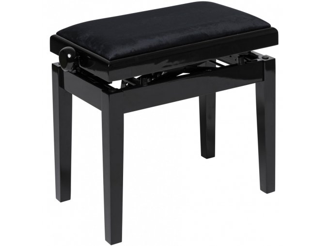 Stagg PBH 390 BKP VBK, hydraulická klavírní stolička