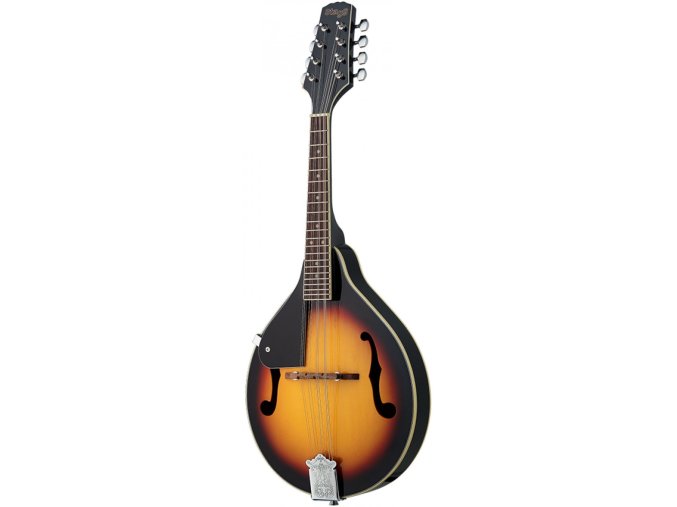 Stagg M20 LH, bluegrassová levoruká mandolína, violinburst