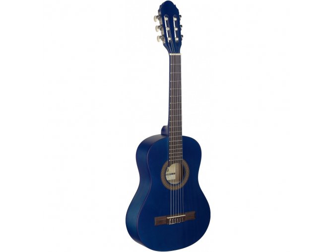 Stagg C410 M BLUE, klasická kytara 1/2, modrá