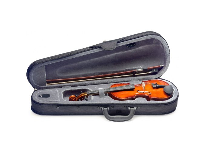 Houslová sada pro začátečníky,sada 3/4 housle, smyčec, obal, kalafuna
