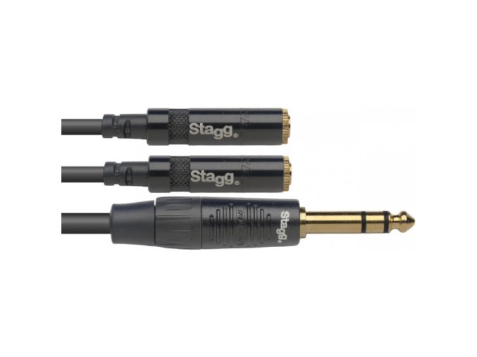 Stagg NYA010/PS2MJSR, audio redukce, délka 0,1 m