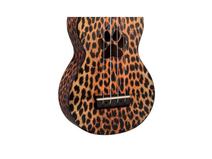 Mahalo ukulele leopard print