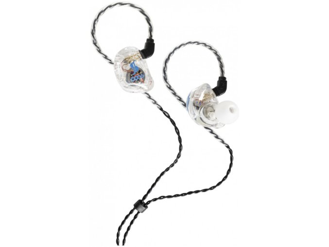 Stagg SPM-435 TR, 4-driver in-ear sluchátka, transparentní