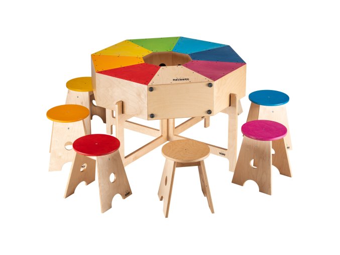 CAJON GROUP RHYTHM SET UP TO 8 PLAYERS NINO CLASSROOM SET