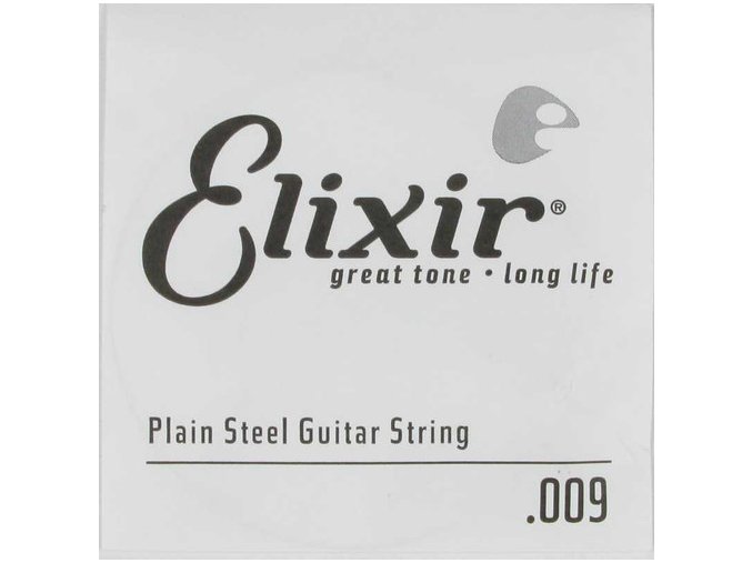 kusová struna 13010 Elixir Plain Steel Elixir Anti Rust Plain Steel 009 13009