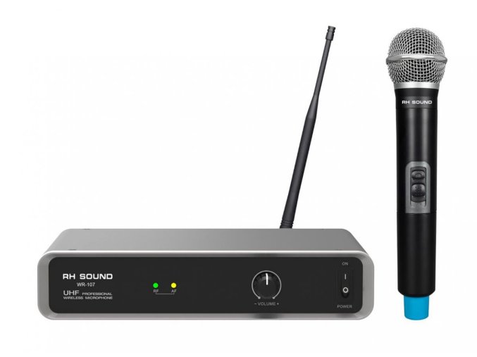 bezdrátový mikrofon do ruky WR 107 H