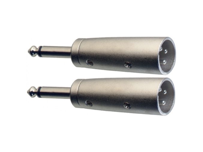 přechodka redukce XLR/jak 6,3 mono