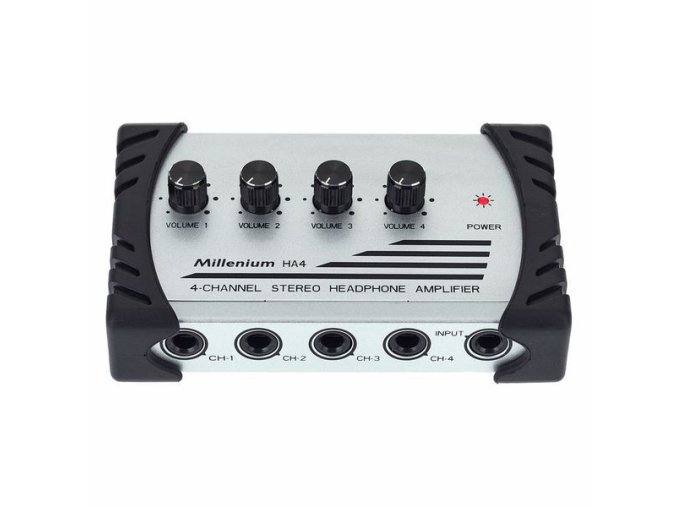 Millenium HA4 , 4kánalový sluchátkový zesilovač pro sluchátka