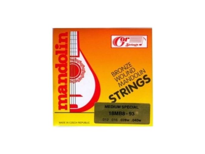 Gorstrings levné struny mandolína bronze 12 40