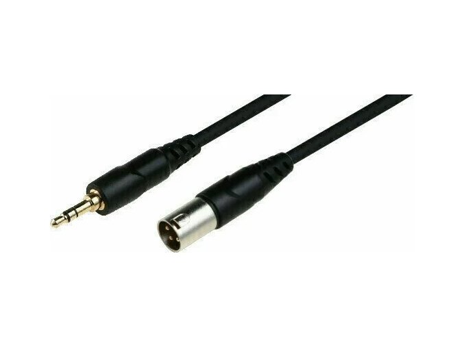 kabel XLR samec jack 3,5 stereo 11zon