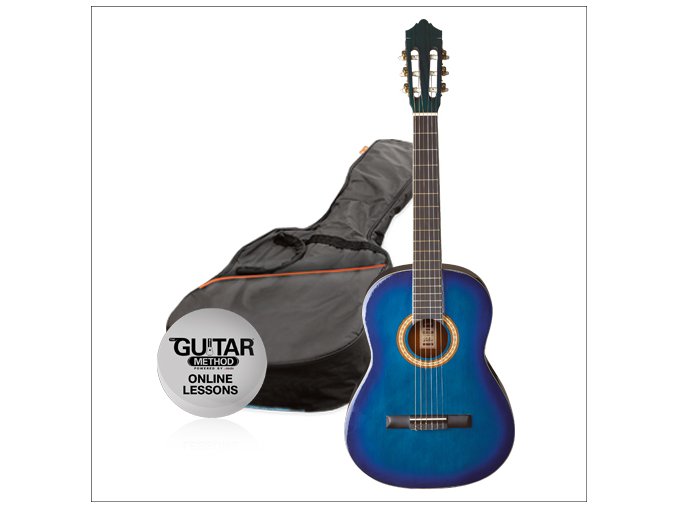 ASHTON TBB dětská klasická kytara vel. 3/4 + obal + škola hry