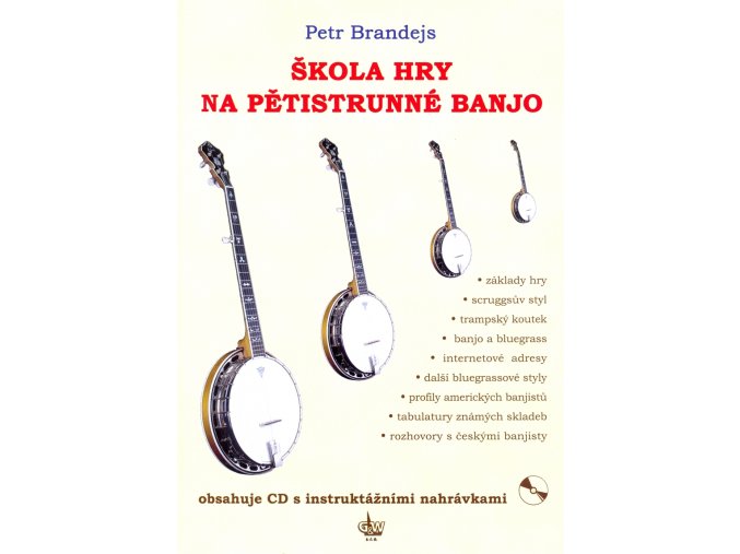 3200460 Brandejs + škola hry na banjo CD