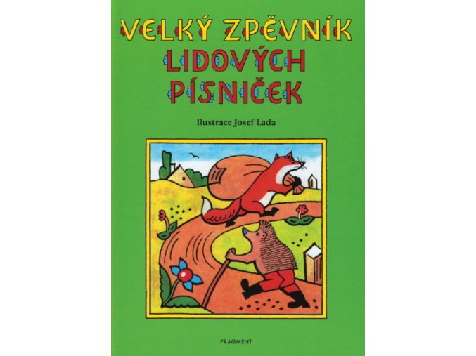 3200843 Velký zpěvník lidových písniček, ilustrace Josef Lada