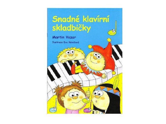 3200744 Martin Vozar – Snadné klavírní skladbičky 1. díl