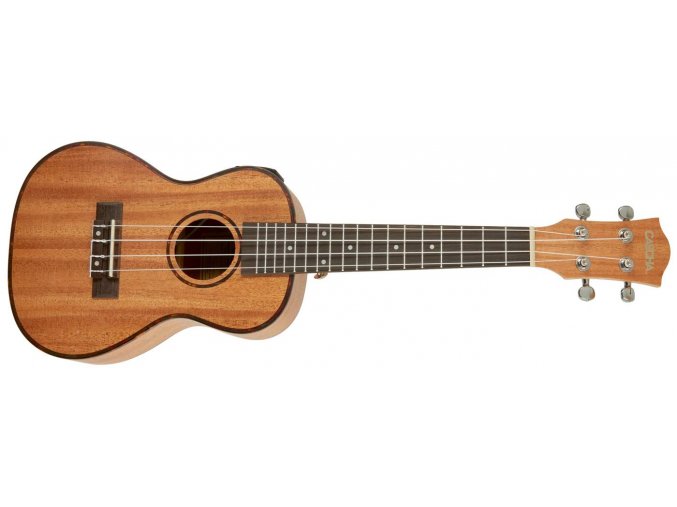 cascha hh2033E koncertní ukulele se snímačem ladičkou obalem a trsátky zdarma