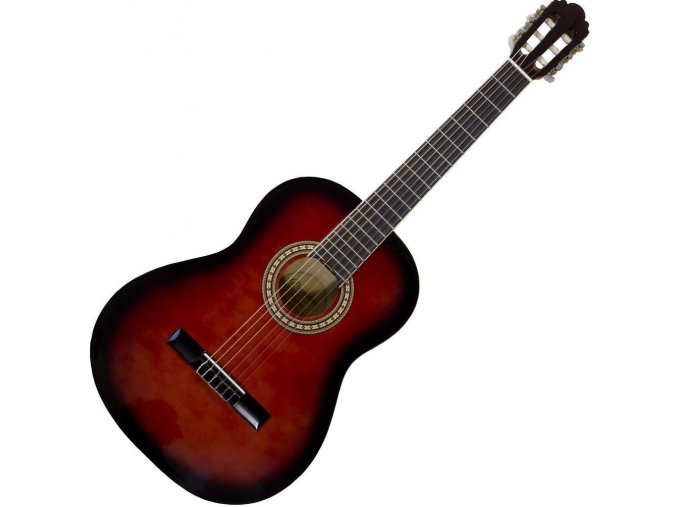 klasická kytara 3 4 červená PASADENA