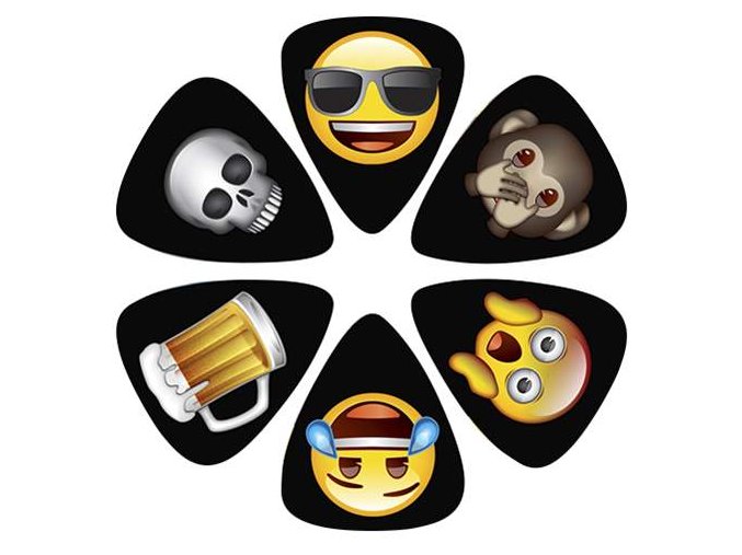 trsátko s obrázkem perris leathers emoji picks x