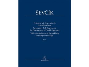 Ševčík Otakar Průprava k trylku a výcvik prstového úhozu