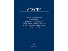 Ševčík Otakar Průprava k trylku a výcvik prstového úhozu