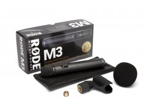kondenzátorový mikrofon univerzální RODE m3 rode m3 front 8