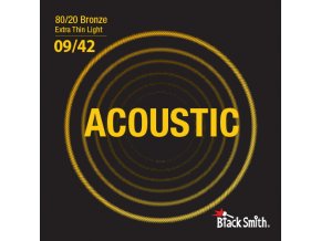 Black Smith BR0942 kovové struny pro akustickou kytaru