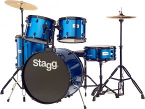 Stagg TIM122B BL kompletní bicí sada, modrá