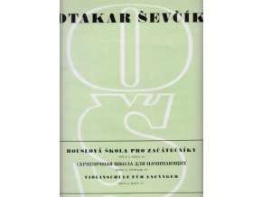 Ševčík - Houslová škola pro začátečníky op. 6, sešit 4