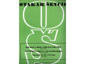 Ševčík - Houslová škola pro začátečníky opus 6, sešit 5