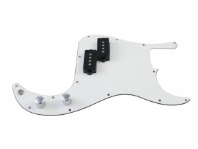 Dimavery Pickguard se snímači, bílý