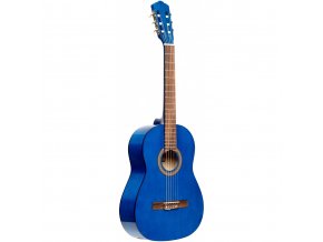 Stagg SCL50 3/4-BLUE, klasická kytara 3/4, modrá