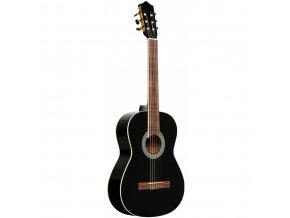 Stagg SCL60-BLK, klasická kytara 4/4, černá lesk