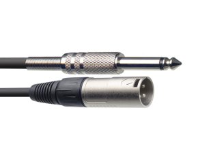 Stagg SAC6PXM DL, kabel JACK/XLR, 6m