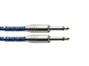 Stagg SGC6VT BL, nástrojový kabel Jack/Jack, 6 m, modrý